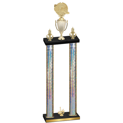 Double Silver Glacier First Place Running Trophy