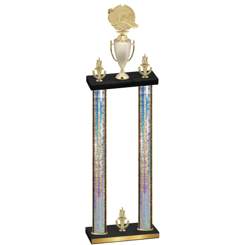 Double Silver Glacier Victory Running Trophy