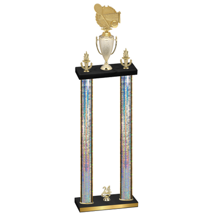 Double Silver Glacier Year Tennis Trophy