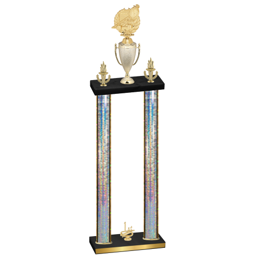 Double Silver Glacier First Place Swimming Trophy