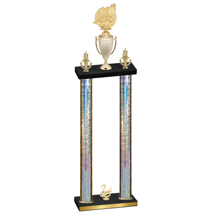 Double Silver Glacier Second Place Swimming Trophy
