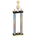 Double Silver Glacier Year Insert Trophy