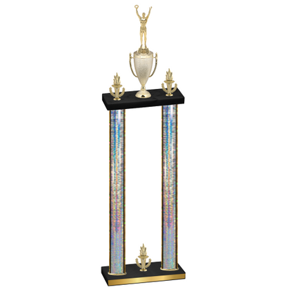 Double Silver Glacier Victory Victory Trophy