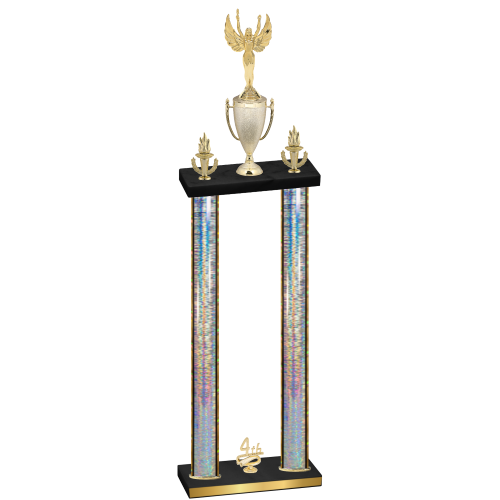 Double Silver Glacier Fourth Place Victory Trophy