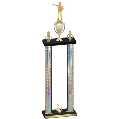 Double Silver Glacier Third Place Shooter Trophy