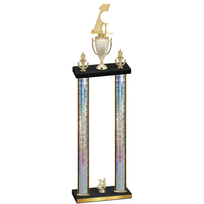 Double Silver Glacier Year Golf Trophy