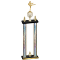 Double Silver Glacier Victory Karate Trophy