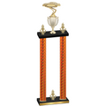 Double Orange Carbon Fiber Victory Cars Trophy