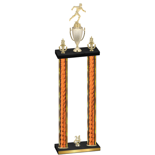 Double Orange Glacier Year Running Trophy