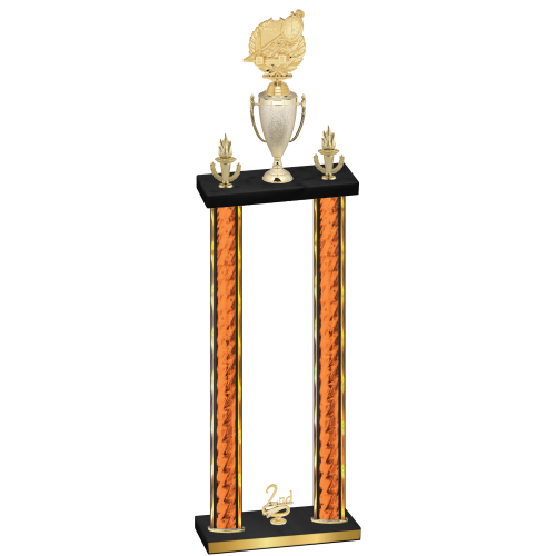 Double Orange Glacier Second Place Swimming Trophy