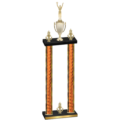 Double Orange Glacier Victory Victory Trophy
