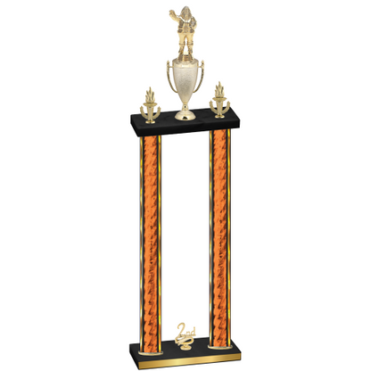 Double Orange Glacier Second Place Holiday Trophy