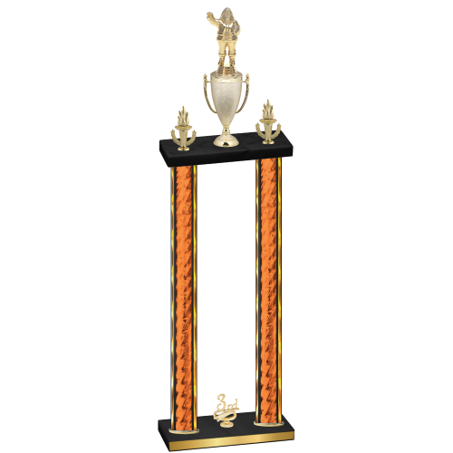 Double Orange Glacier Third Place Holiday Trophy