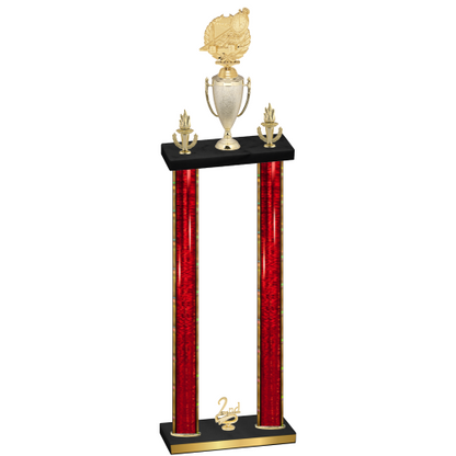 Double Red Glacier Second Place Swimming Trophy
