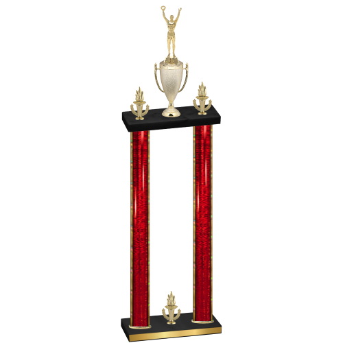 Double Red Glacier Victory Victory Trophy