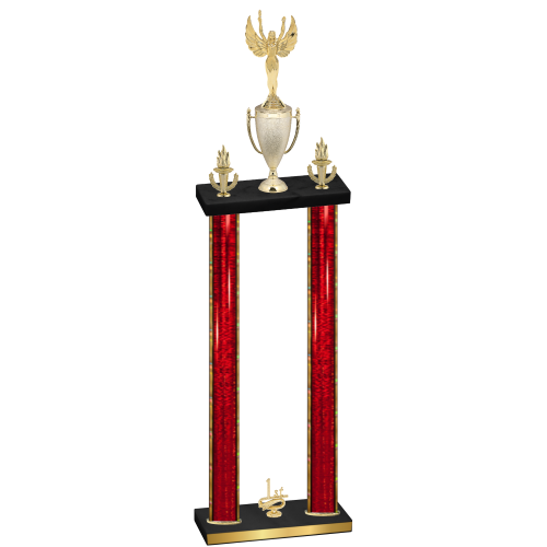 Double Red Glacier First Place Victory Trophy