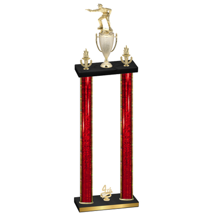 Double Red Glacier Fourth Place Shooter Trophy