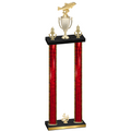 Double Red Glacier Fourth Place Fishing Trophy