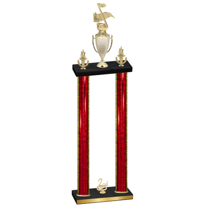 Double Red Glacier Second Place Music Trophy