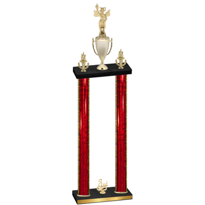 Double Red Glacier Third Place Academics Trophy
