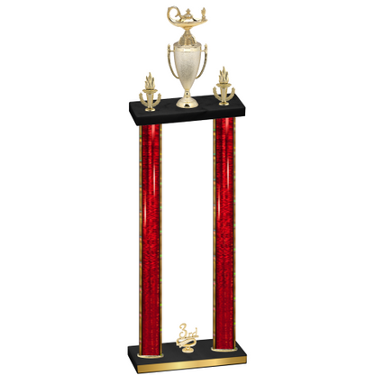 Double Red Glacier Third Place Academics Trophy