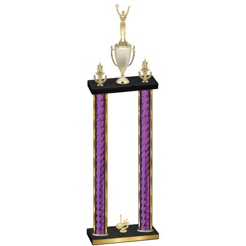 Double Purple Glacier First Place Victory Trophy