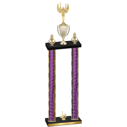 Double Purple Glacier First Place Victory Trophy
