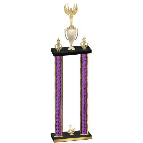 Double Purple Glacier Second Place Victory Trophy