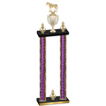 Double Purple Glacier Victory Horses Trophy