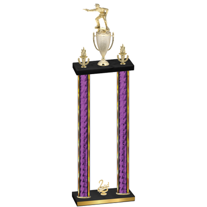 Double Purple Glacier Second Place Shooter Trophy