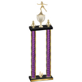 Double Purple Glacier Fourth Place Skater Trophy