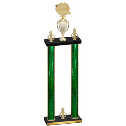 Double Green Glacier Victory Running Trophy