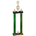 Double Green Glacier Victory Wrestling Trophy