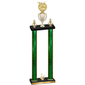 Double Green Glacier Second Place Bowling Trophy