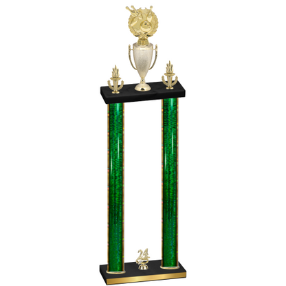 Double Green Glacier Year Bowling Trophy