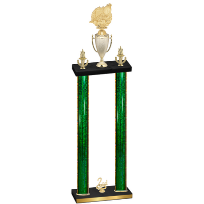 Double Green Glacier Second Place Swimming Trophy