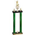 Double Green Glacier Fourth Place Hockey Trophy