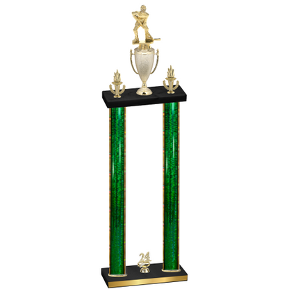 Double Green Glacier Year Hockey Trophy