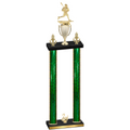 Double Green Glacier Second Place Lacrosse Trophy