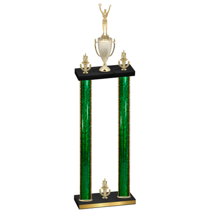 Double Green Glacier Victory Victory Trophy