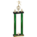 Double Green Glacier Fourth Place Skater Trophy