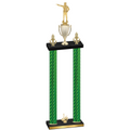 Double Green Carbon Fiber First Place Shooter Trophy