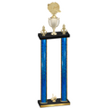 Double Blue Glacier First Place Running Trophy