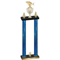 Double Blue Glacier Year Fishing Trophy