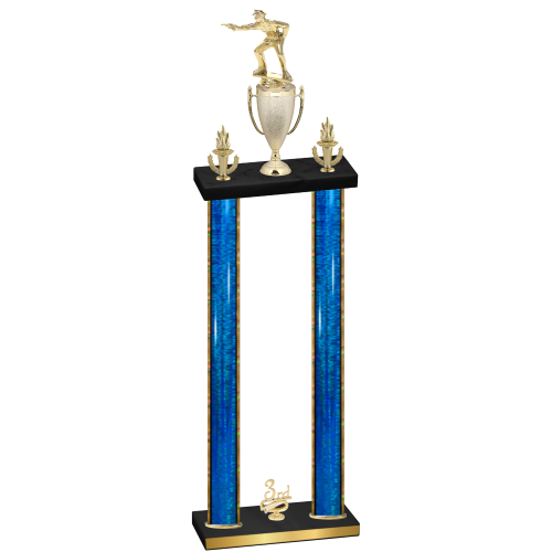 Double Blue Glacier Third Place Shooter Trophy