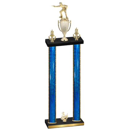 Double Blue Glacier Third Place Shooter Trophy