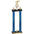 Double Blue Glacier Year Fishing Trophy
