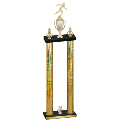 Double Gold Glacier Year Running Trophy