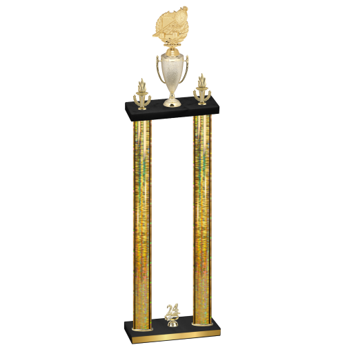 Double Gold Glacier Year Swimming Trophy