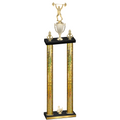Double Gold Glacier Third Place Weights Trophy